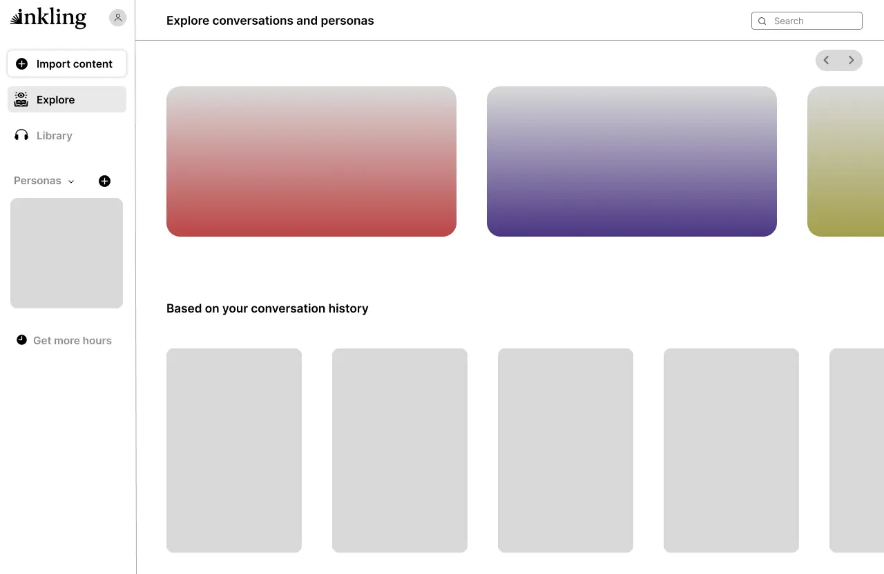 Inkling desktop application